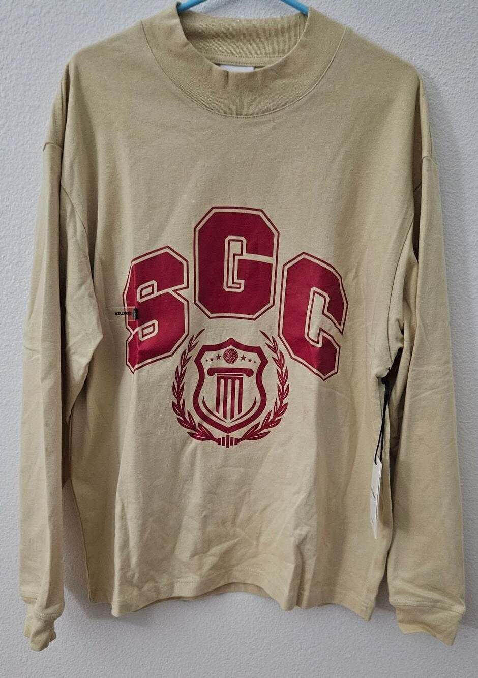 STU±DENTS Golf SGC Addington Mock Neck Long Sleeve Shirt